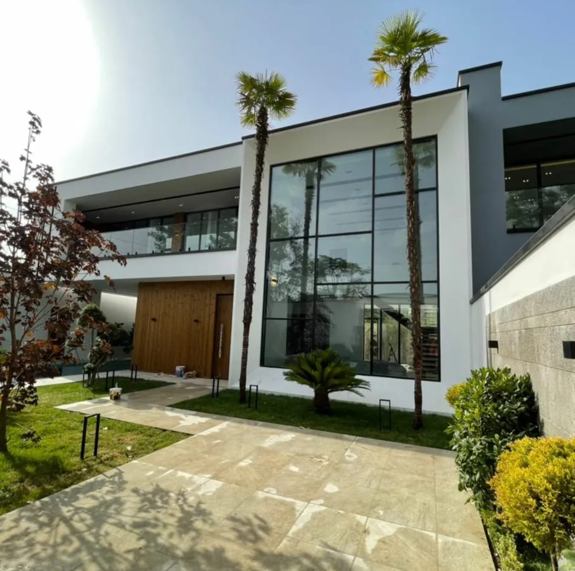 Curtain wall and thermal break windows
